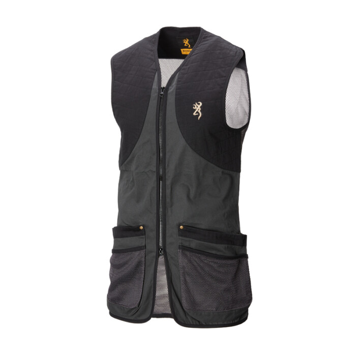 Armurerie Malgat Armurerie Dordogne SHOOTING VEST CLASSIC ANTHRACITE 1